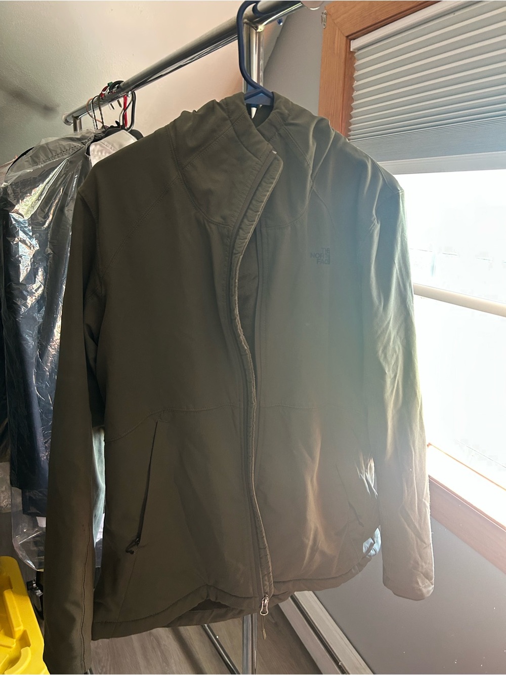 The North Face Women’s Olive Green Hooded Jacket - Picture 2 of 2
